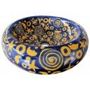 Talavera Round Vessel Sink Donut Cielo de Noche